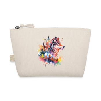 Loup tête de loup Nature nature sauvage aventure forêt Art - Trousse biologique - nature - Devant