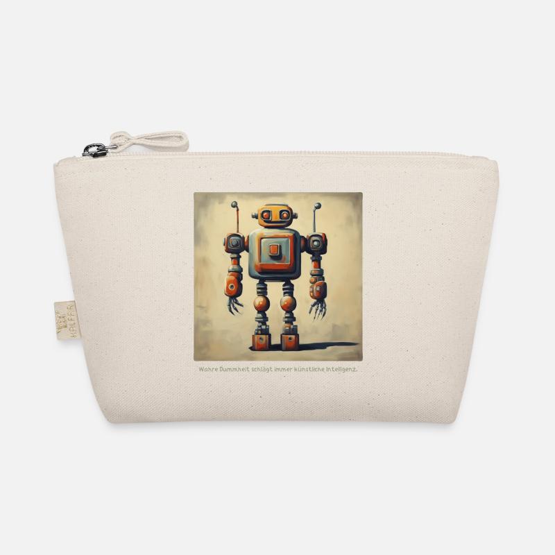Dire Déclaration Intelligence Robot Rétro Nerd Lo Trousse biologique