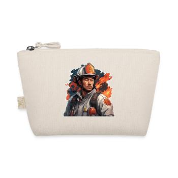 Firefighter / Fire / Fire / Extinguish / Hero - Organic Pouch - nature - Front