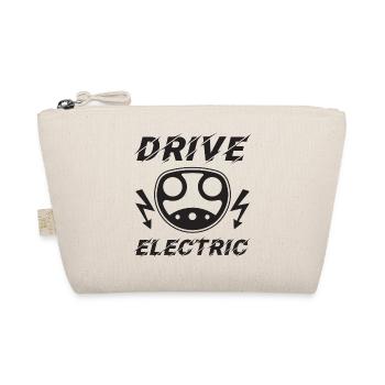 Drive Electric Supercharge - Electric Car Fans - Organic Pouch - nature - Front