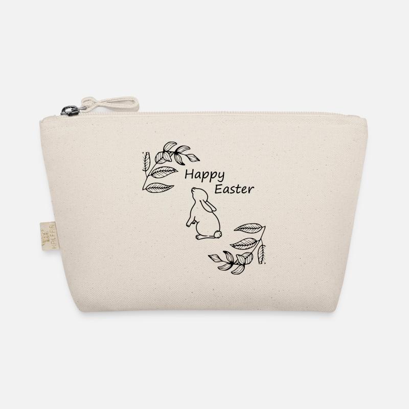 Frohe Ostern Geschenkidee Happy Easter Bio-Täschchen