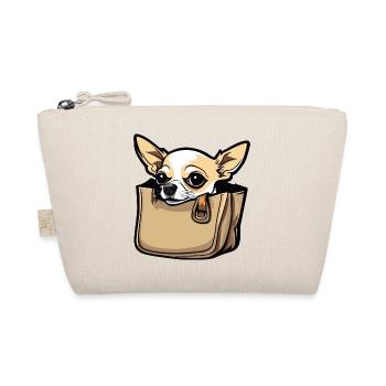 Chihuahua / small dog / animal / tiny / breed - Organic Pouch - nature - Front