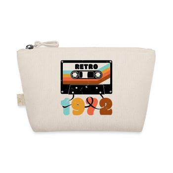 1972 Retro Musikkassette - Bio-Täschchen - Natur - Vorne