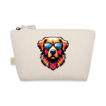 Golden Labrador Retriever Dog Sunglasses - Organic Pouch - nature - Front