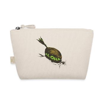 Coconut Aloha ! Friendship Palm Tiki Vacation - Organic Pouch - nature - Front