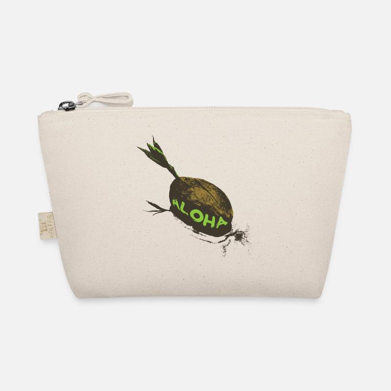 Aloha à la noix de ! Amitié Palm Tiki Vacances Trousse biologique