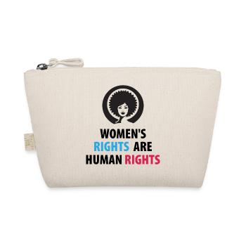 Women's Right Are Human Rights - Organic Pouch - nature - Front