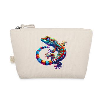 Gecko - Bio-Täschchen - Natur - Vorne