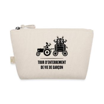 Tour D’Enterrement Vie Garçon Tracteur Tonneau (B) - Trousse biologique - nature - Devant