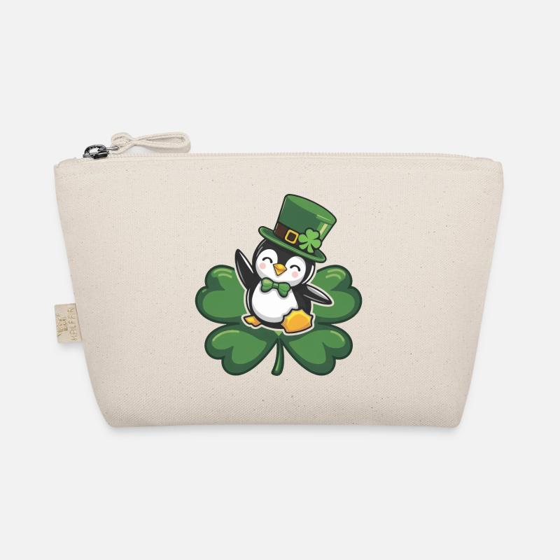 Pingouin de la Saint-Patrick : mignon Trousse biologique