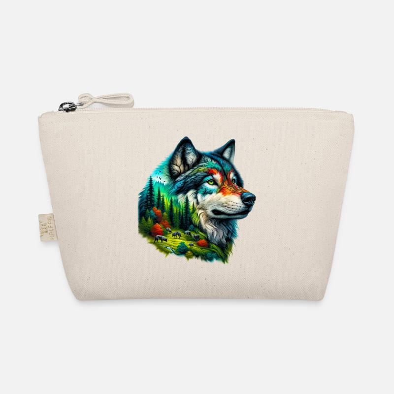 Wolf Bio-Täschchen