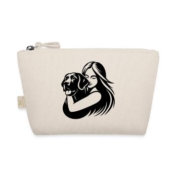 Labrador Retriever maman - conception vectorielle dogmom - Trousse biologique - nature - Devant