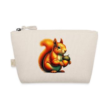 Squirrel - Organic Pouch - nature - Front
