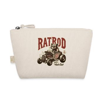 Ratsking Ratlook Shirt – Rustikaler Custom Style - Bio-Täschchen - Natur - Vorne