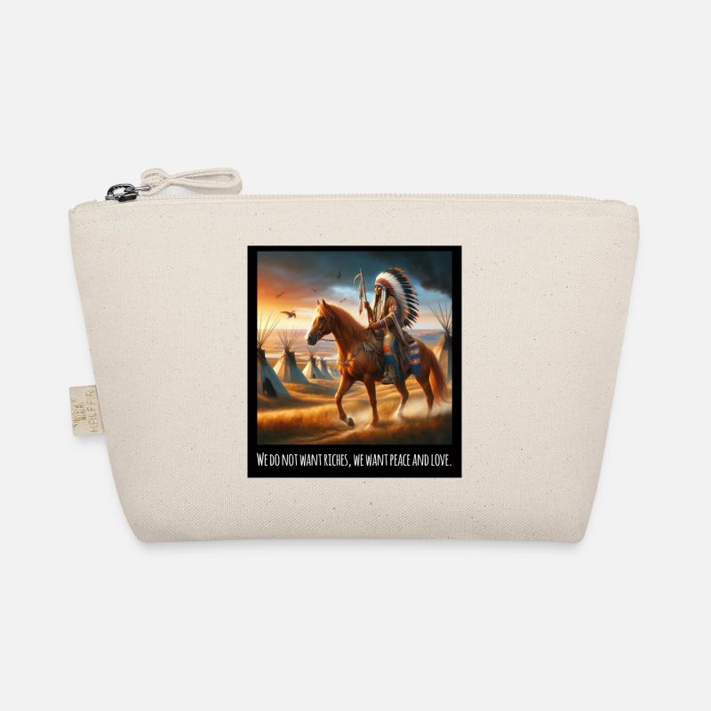 Native American Art Organic Pouch