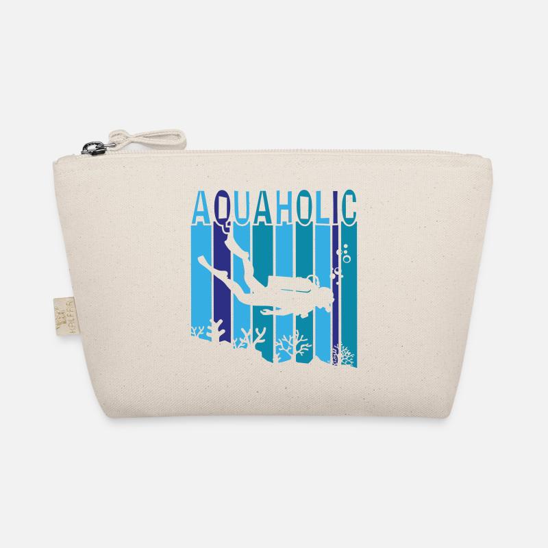 Aquaholic - Bio-Täschchen - Natur