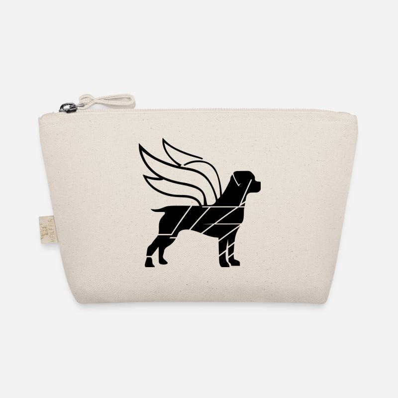 Rottweiler Ange avec Ailes Silhouette Trousse biologique