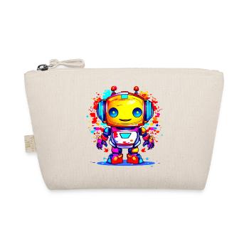 A Cute Robot - Organic Pouch - nature - Front