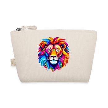 Colorful Lion - Organic Pouch - nature - Front