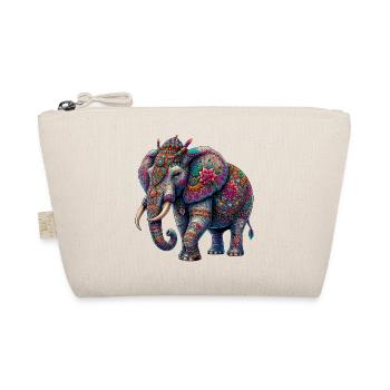 Elefant - Bio-Täschchen - Natur - Vorne