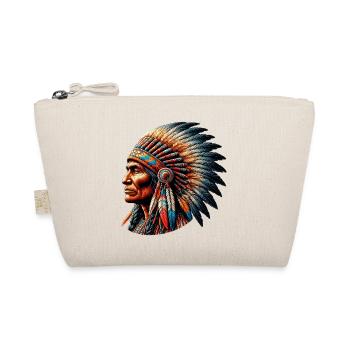 American Indian American Red Skin - Organic Pouch - nature - Front