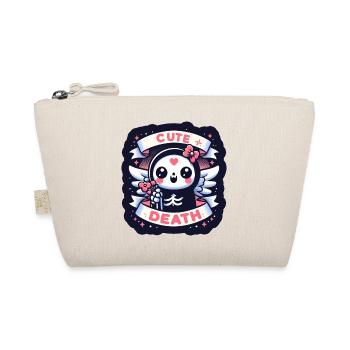 Sweet Death with Wings and Flowers - Organic Pouch - nature - Front