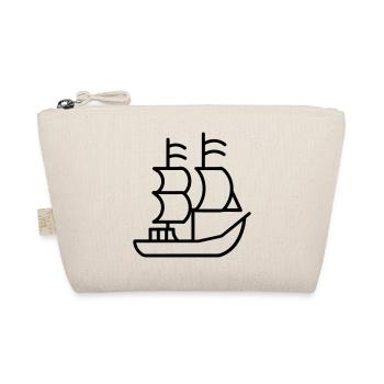 Pirate ship - Organic Pouch - nature - Front
