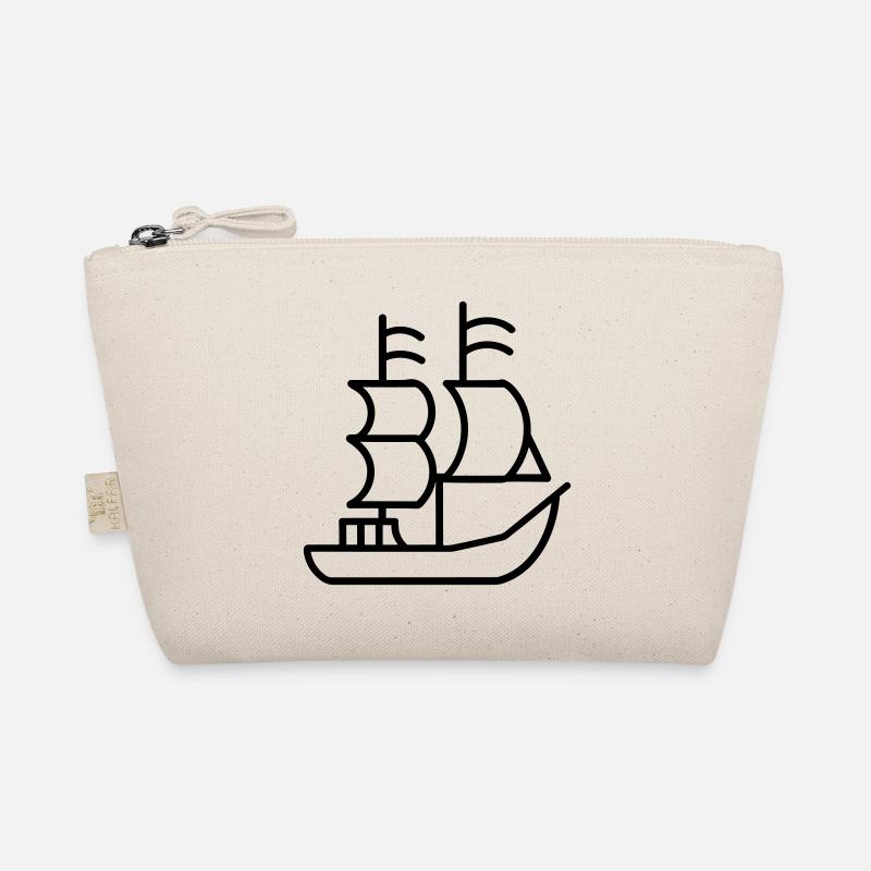 Pirate ship Organic Pouch