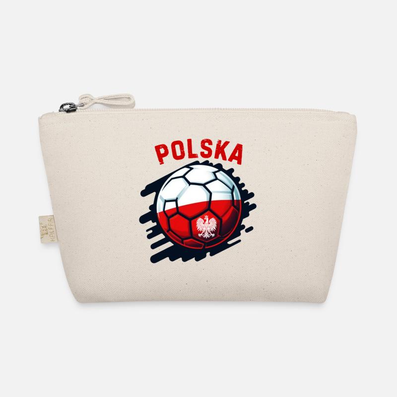 Polnischer Fußball Bio-Täschchen