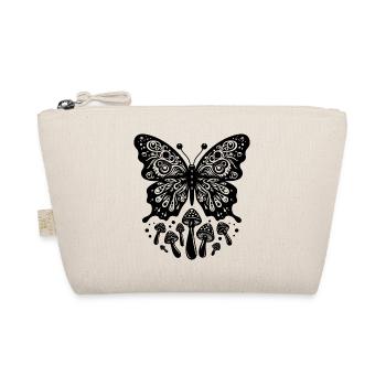 Butterfly Mushroom Dreams - Bio-Täschchen - Natur - Vorne