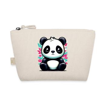 Panda - Organic Pouch - nature - Front
