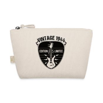 Vintage 1944 médiator guitare cadeau guitariste - Trousse biologique - nature - Devant