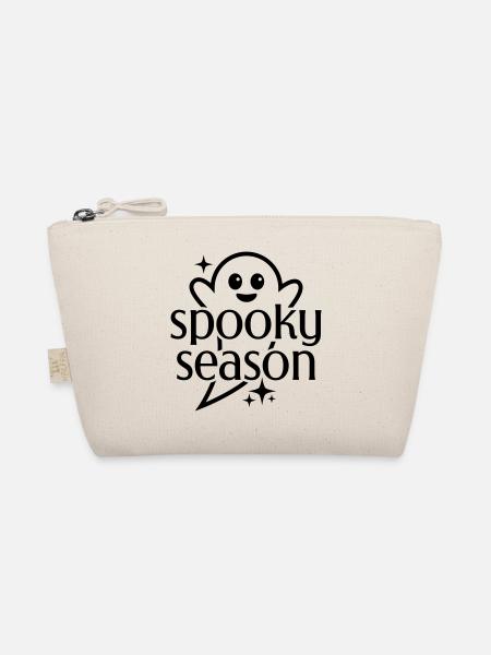 Spooky Season Ghost - Organic Pouch - nature - Front