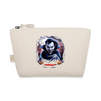 Fangs & Frights Halloween Vampire - Organic Pouch - nature - Front