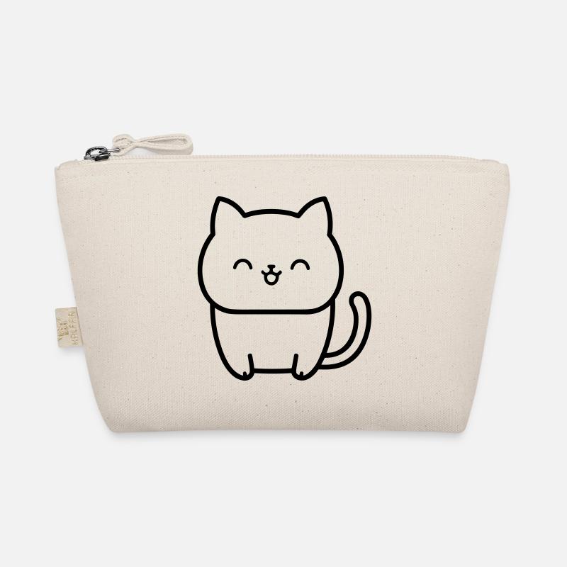 Katze - Bio-Täschchen - Natur