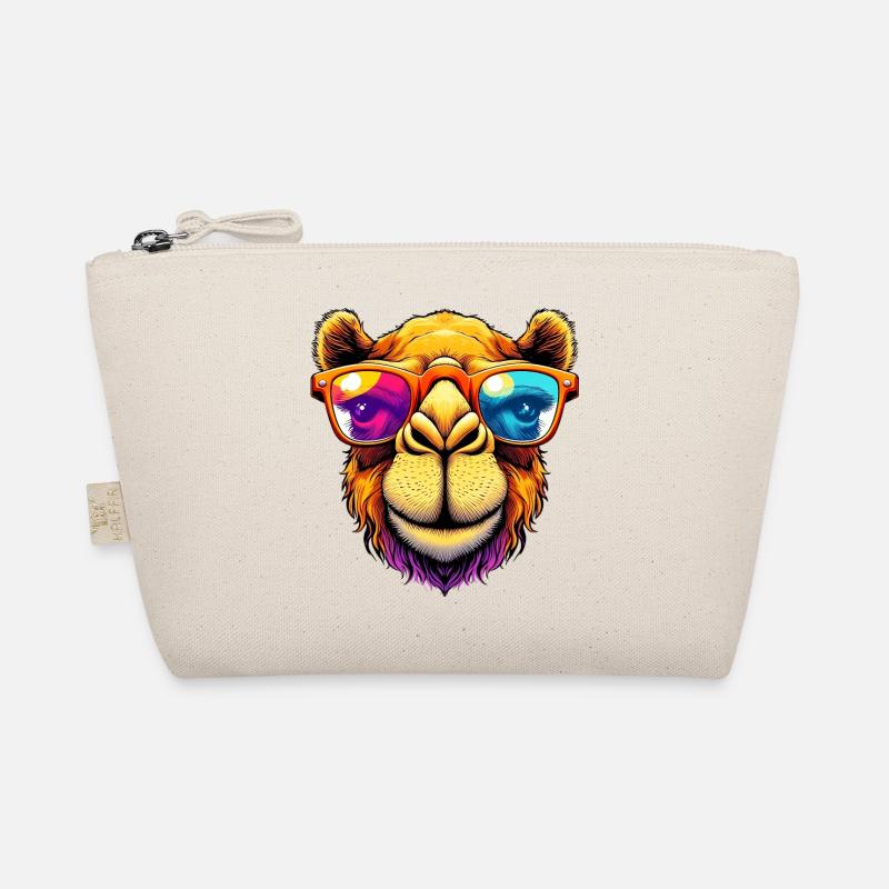 Camel mit Sonnenbrille Bio-Täschchen