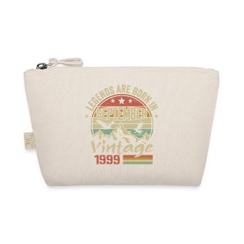 September 1999 Birthday Gift September 1999 - Organic Pouch - nature - Front