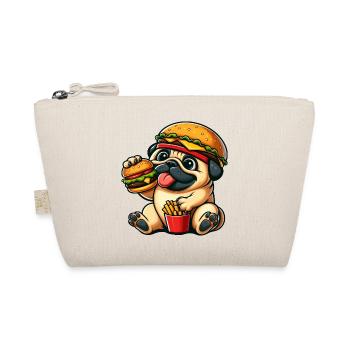 mignon carlin chien cheeseburger hamburger restauration rapide c - Trousse biologique - nature - Devant
