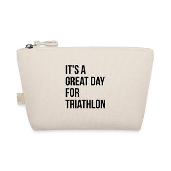 Triathlon-Triathlon-Triathlon - Bio-Täschchen - Natur - Vorne
