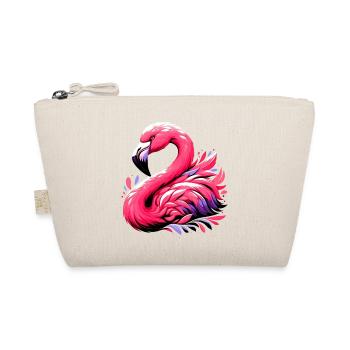 Flamingo - Bio-Täschchen - Natur - Vorne