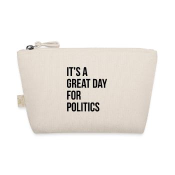 Politics Politics Politics - Organic Pouch - nature - Front