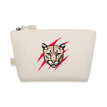 my cougar - Organic Pouch - nature - Front