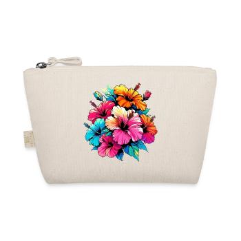 Hibiscus Flowers - Organic Pouch - nature - Front