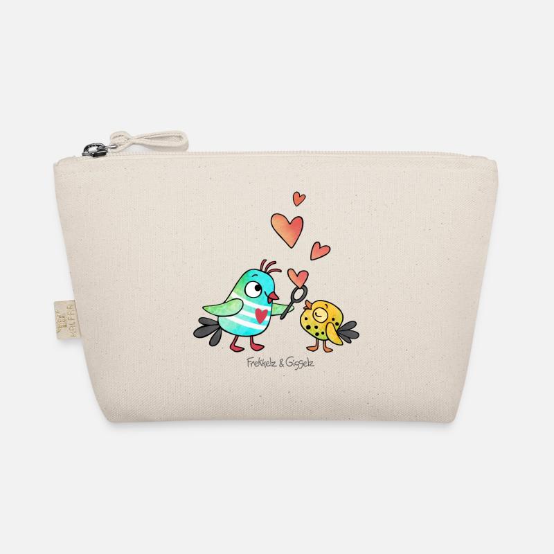 Bubble Hearts Organic Pouch