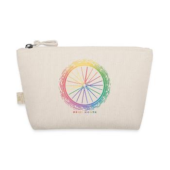 Conception de roue de vélo arc-en-ciel vibrant - Trousse biologique - nature - Devant