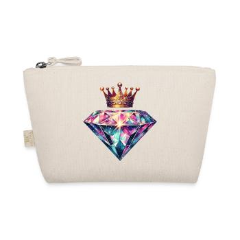 Diamond and Crown - Organic Pouch - nature - Front