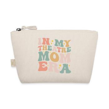 In My Theatre Mom Era Groovy Theatre Drama Mom - Organic Pouch - nature - Front