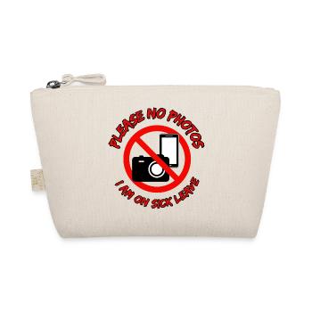 Please no photos - I'm on sick leave - Organic Pouch - nature - Front