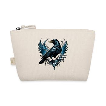 Majestic Black Crow - Organic Pouch - nature - Front