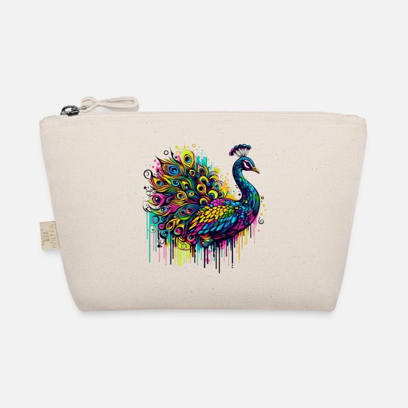 Peacock Organic Pouch